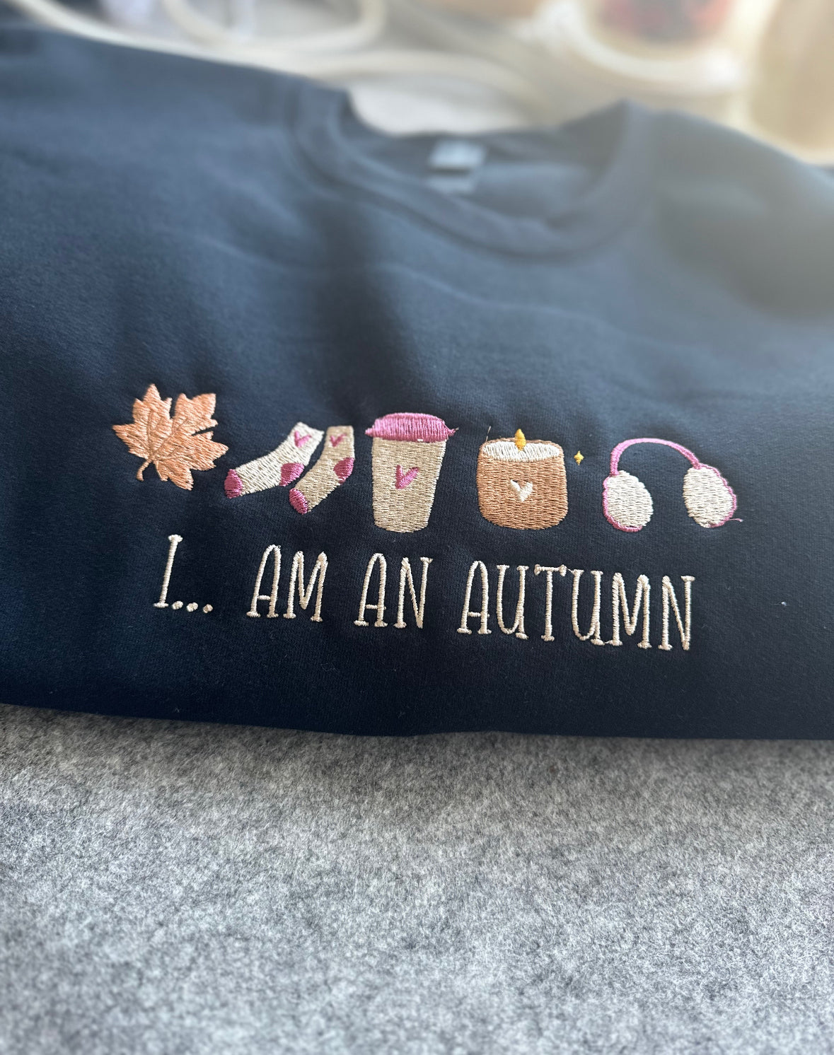 I am an autumn sweater