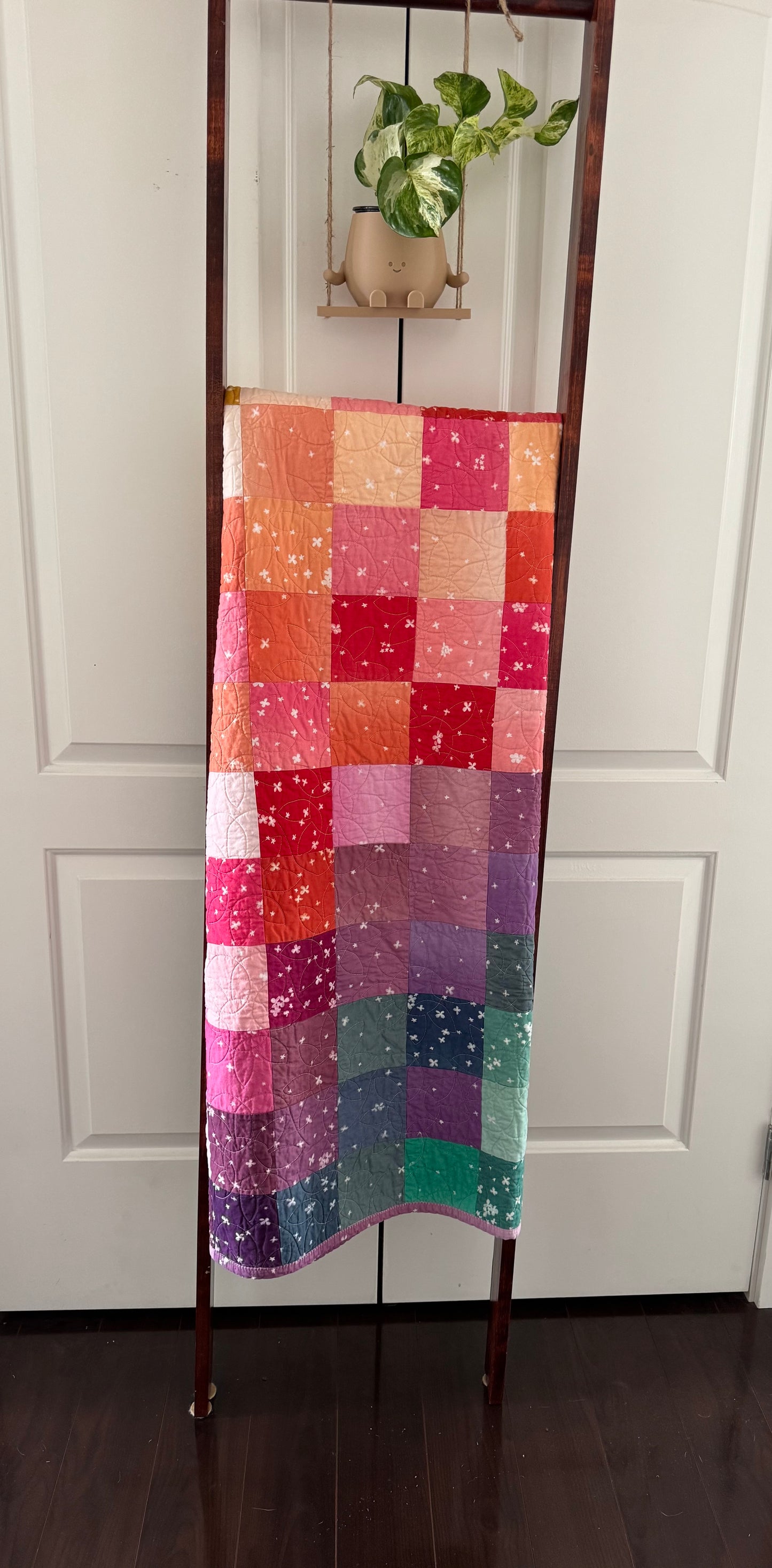 Ombré Rainbow Quilt