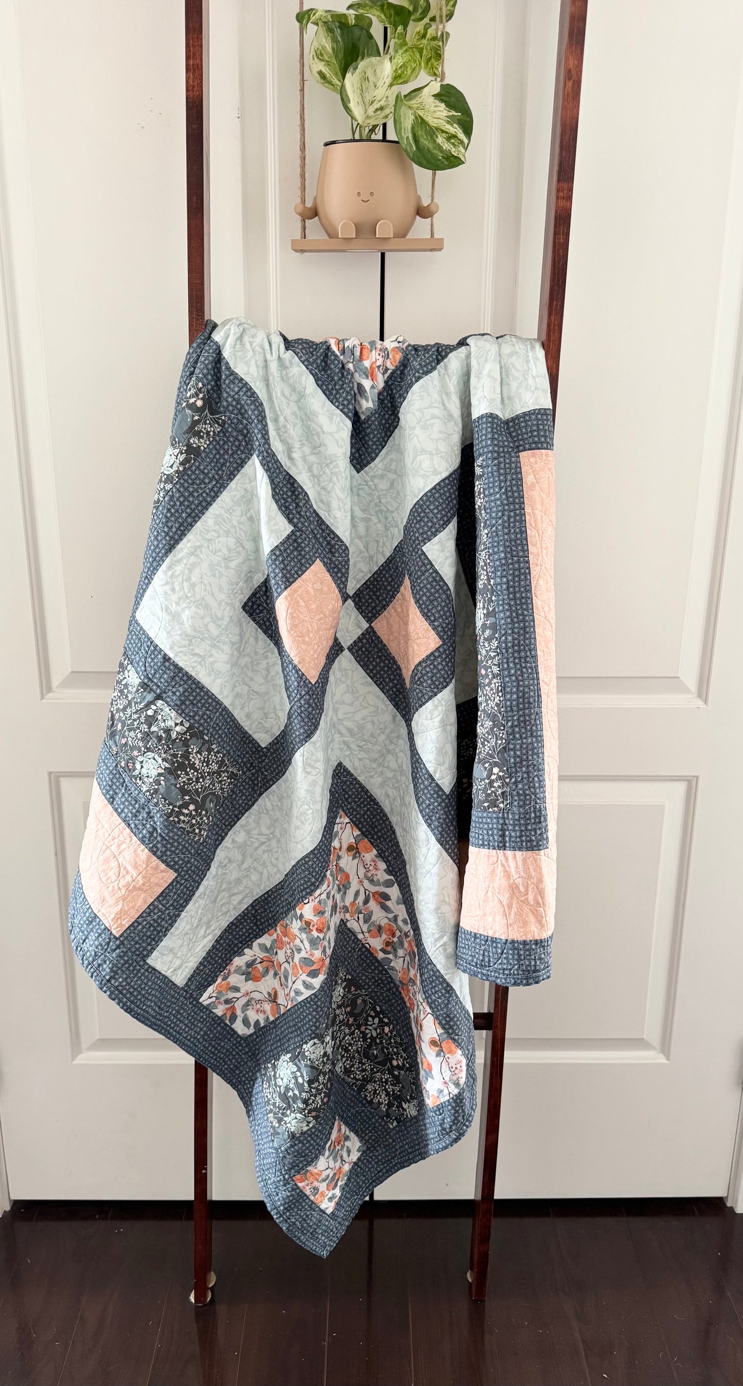 Portland Peach Quilt