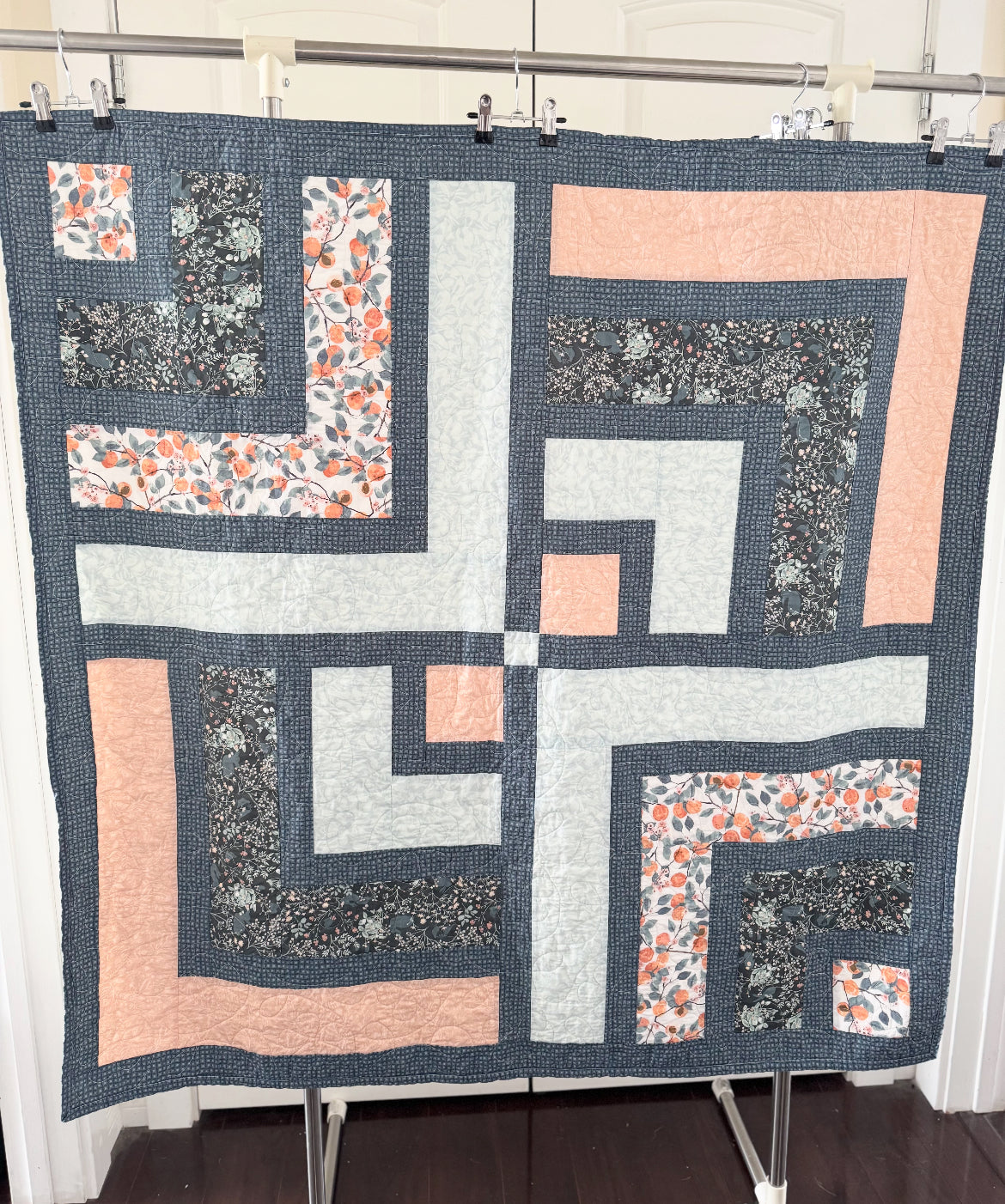 Portland Peach Quilt