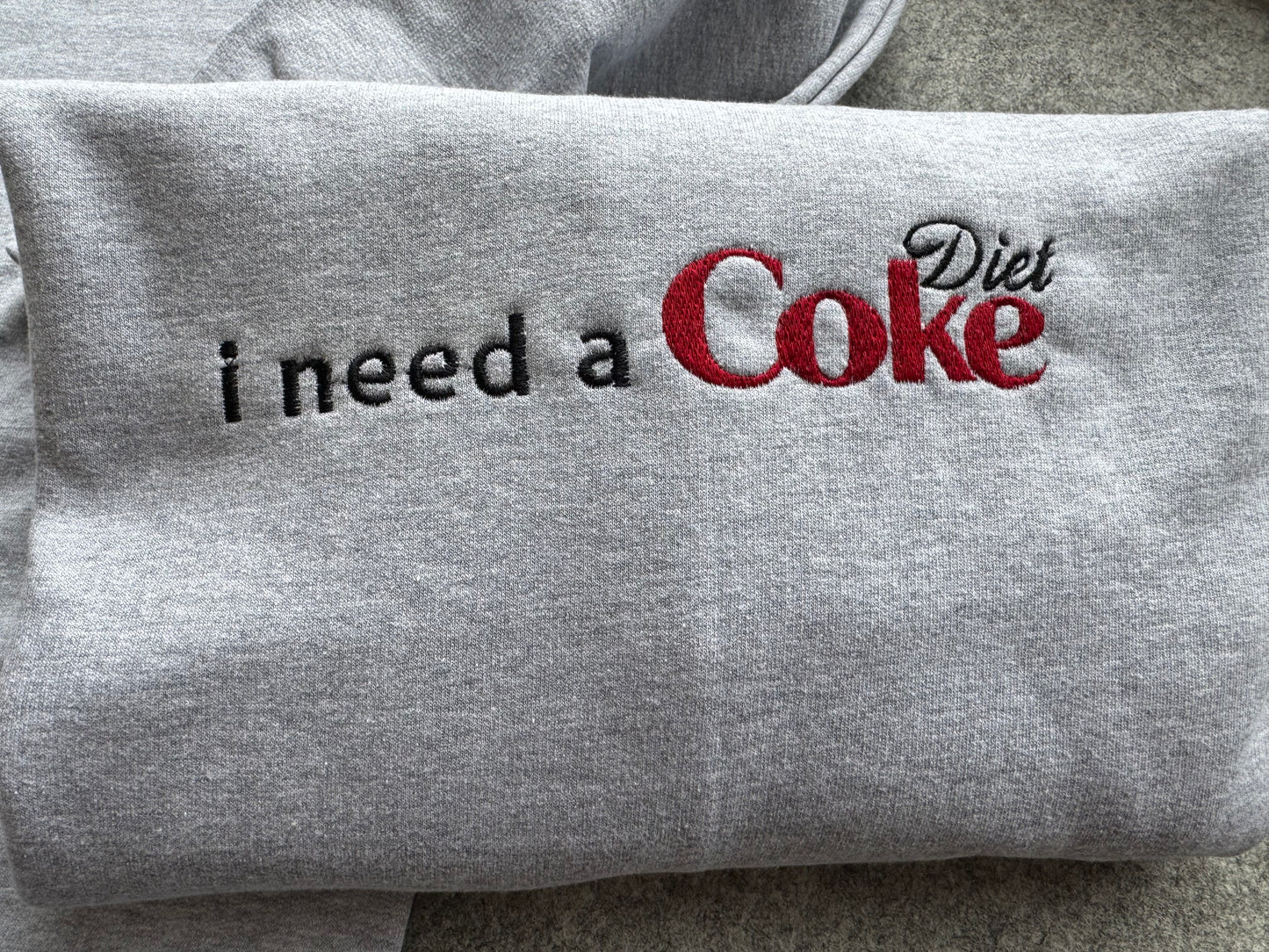 I need a Diet Coke
