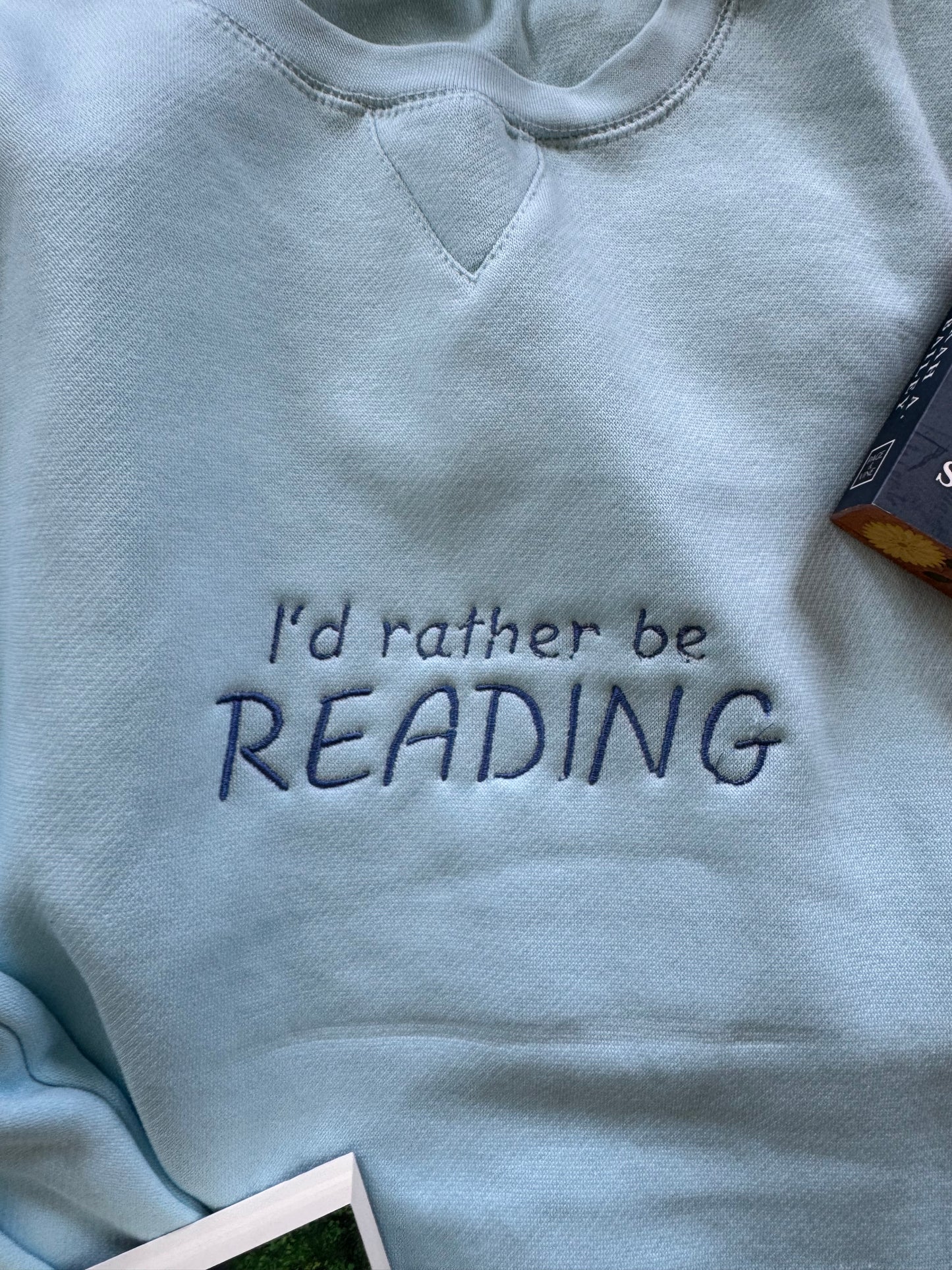 I’d rather be reading