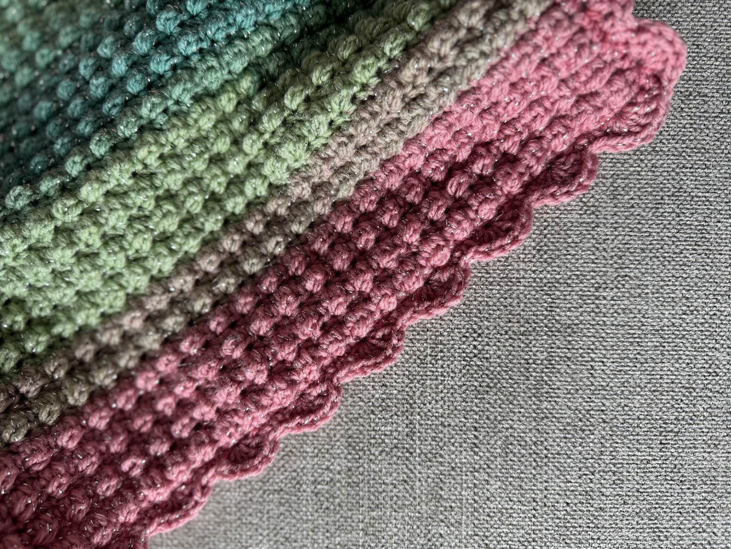 Sparkle Bobble Baby Blanket