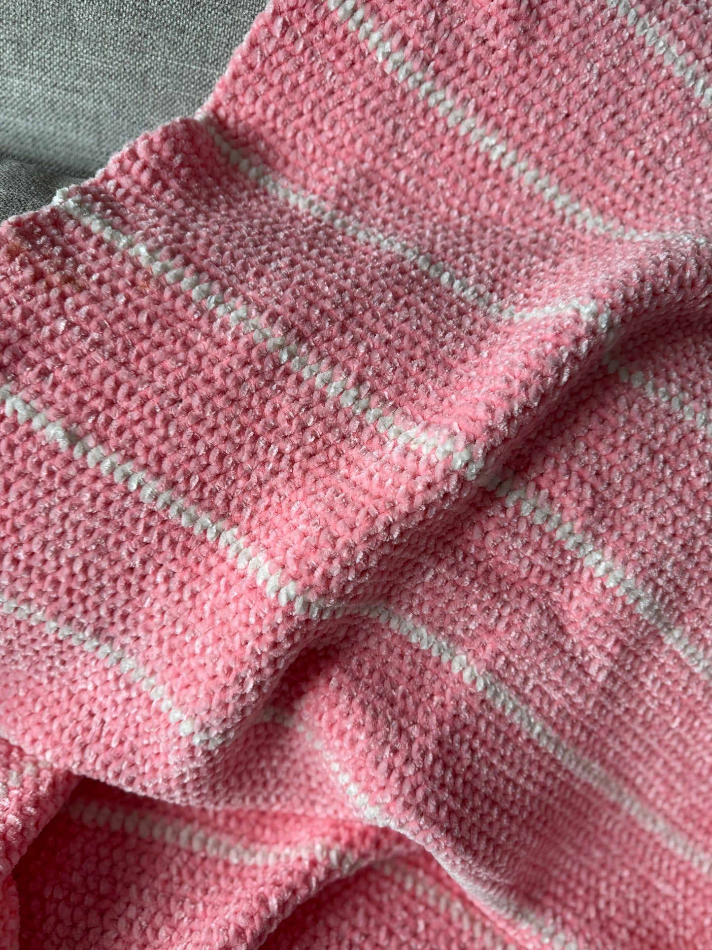 Pink Velvet Baby Blanket